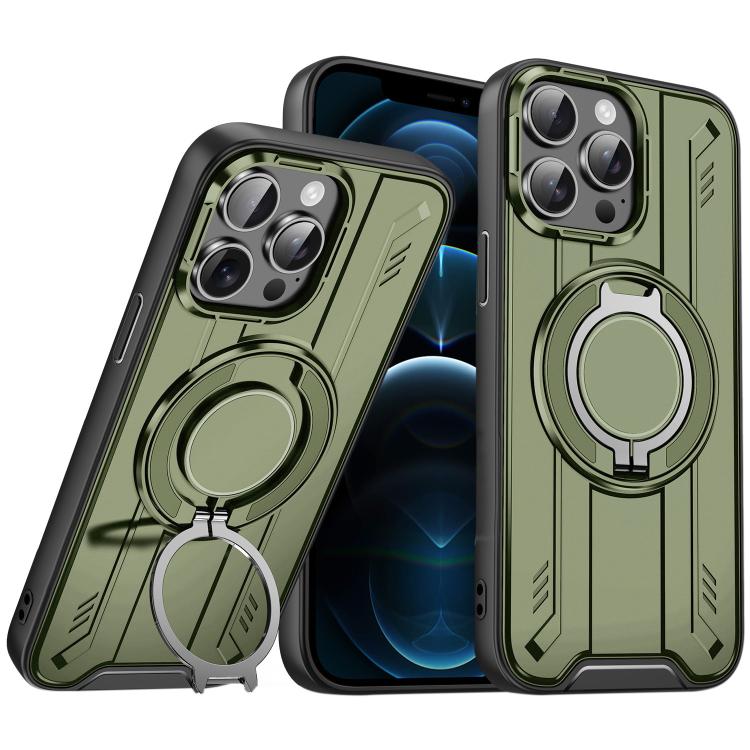 Rotating Ring Holder Magnetic MagSafe Phone Case, For iPhone 12 Pro Max, For iPhone 12 Pro, For iPhone 11 Pro Max, For iPhone 11
