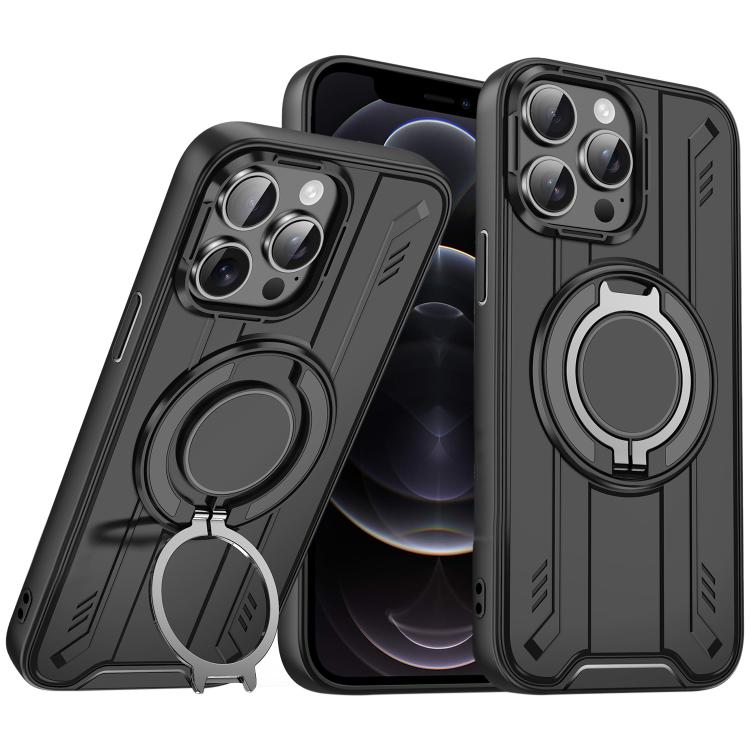 Rotating Ring Holder Magnetic MagSafe Phone Case, For iPhone 12 Pro Max, For iPhone 12 Pro, For iPhone 11 Pro Max, For iPhone 11