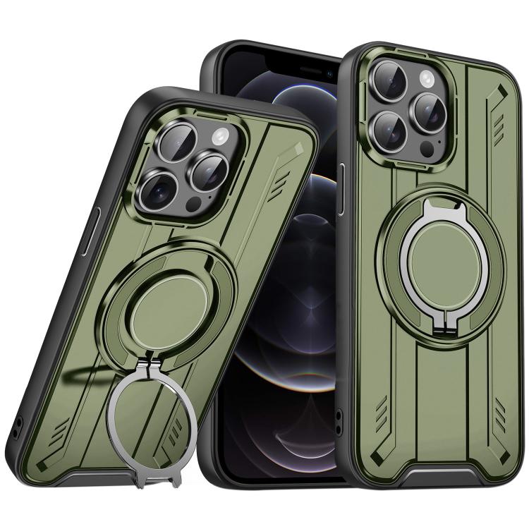 Rotating Ring Holder Magnetic MagSafe Phone Case, For iPhone 12 Pro Max, For iPhone 12 Pro, For iPhone 11 Pro Max, For iPhone 11