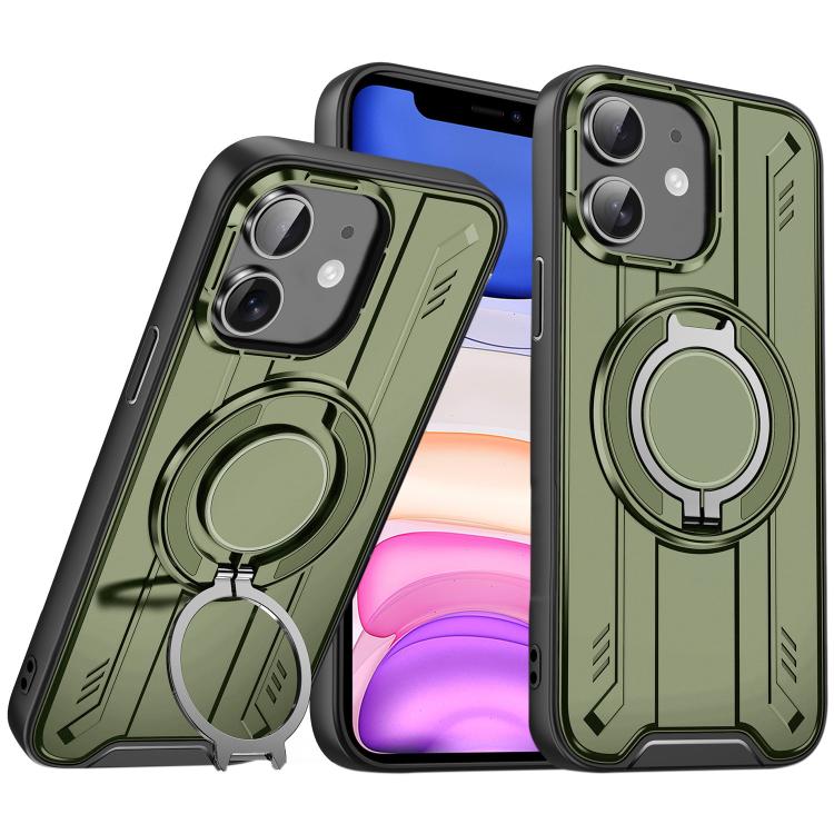 Rotating Ring Holder Magnetic MagSafe Phone Case, For iPhone 12 Pro Max, For iPhone 12 Pro, For iPhone 11 Pro Max, For iPhone 11