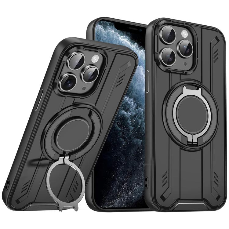 Rotating Ring Holder Magnetic MagSafe Phone Case, For iPhone 12 Pro Max, For iPhone 12 Pro, For iPhone 11 Pro Max, For iPhone 11