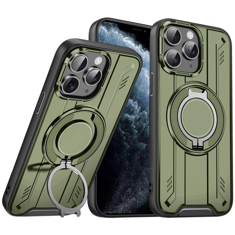 Rotating Ring Holder Magnetic MagSafe Phone Case, For iPhone 12 Pro Max, For iPhone 12 Pro, For iPhone 11 Pro Max, For iPhone 11