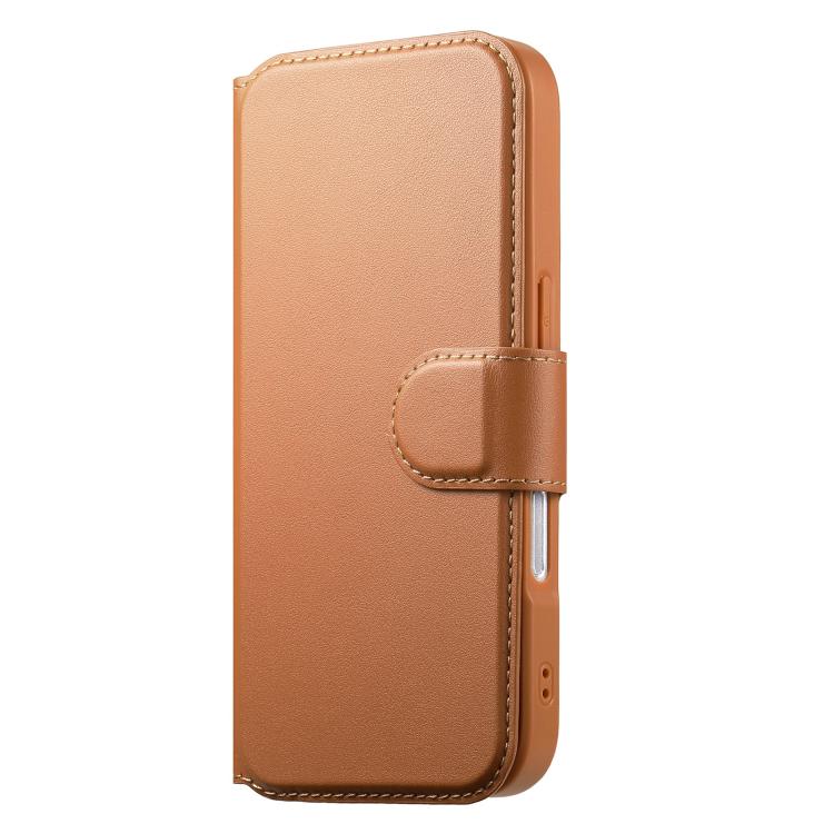 CaseNeo Finger Grip Strap MagSafe Leather Phone Case