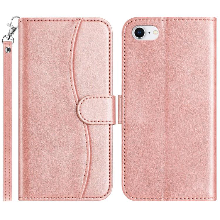 Dual-Folded S-shape Leather Phone Case