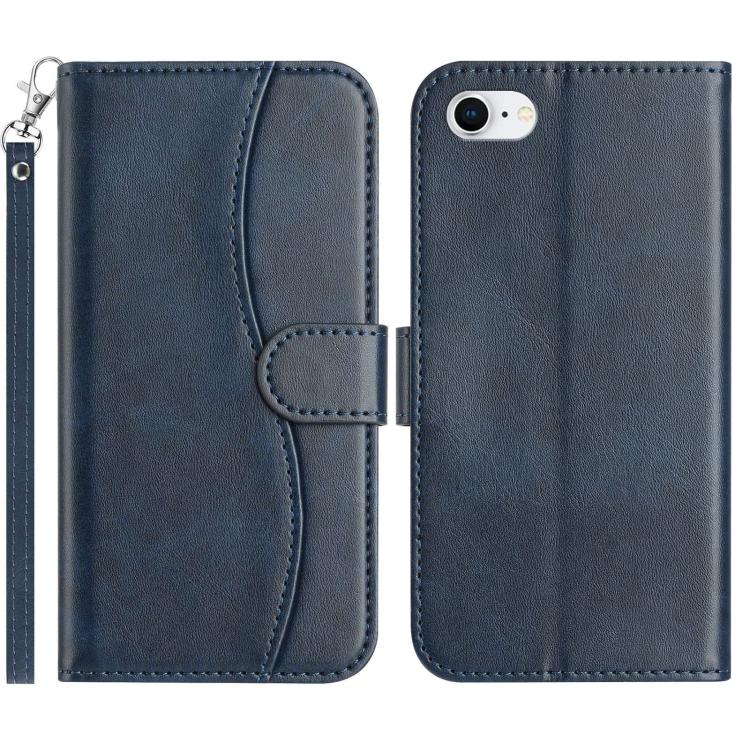 Dual-Folded S-shape Leather Phone Case