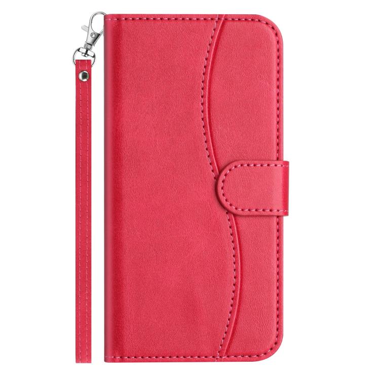 Dual-Folded S-shape Leather Phone Case, For iPhone 12 mini, For iPhone 11 Pro Max, For iPhone 11, For iPhone 11 Pro
