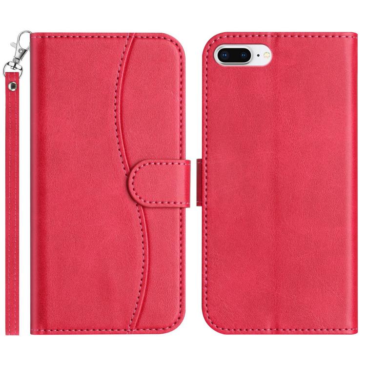 Dual-Folded S-shape Leather Phone Case