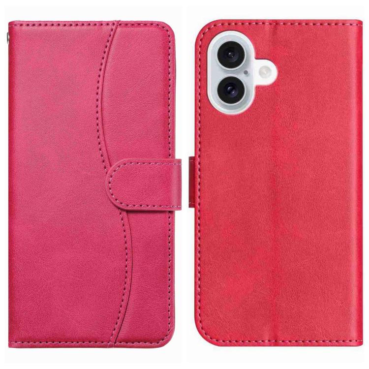Dual-Folded S-shape Leather Phone Case