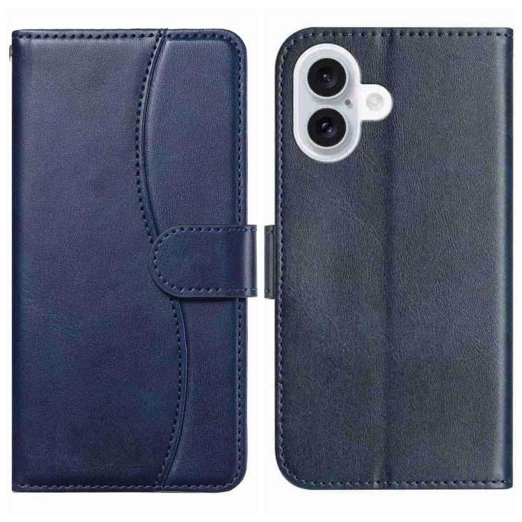 Dual-Folded S-shape Leather Phone Case