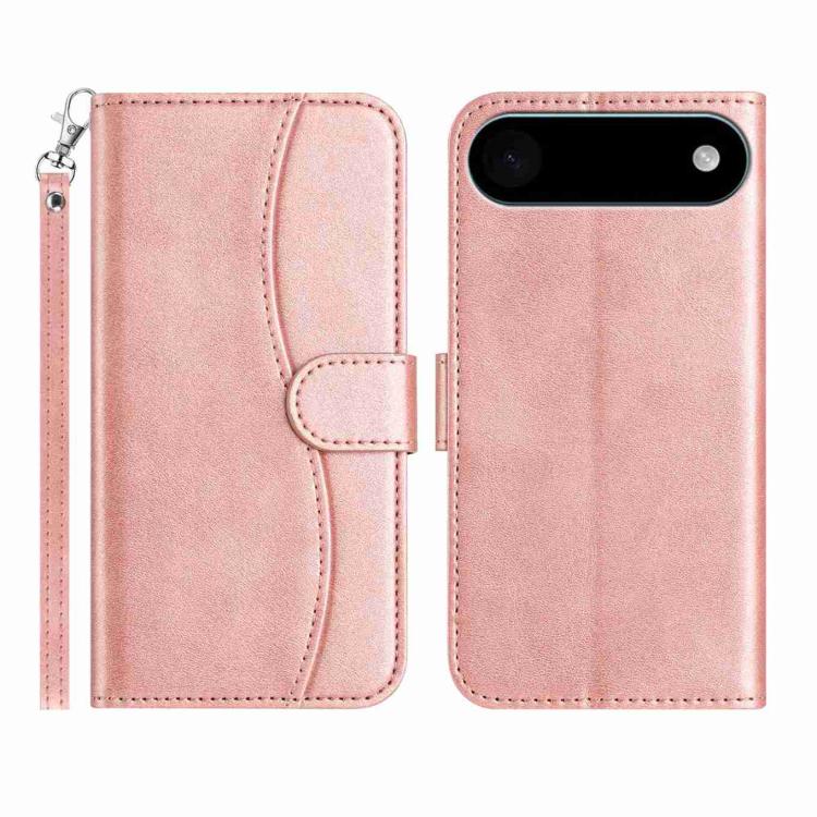 Dual-Folded S-shape Leather Phone Case