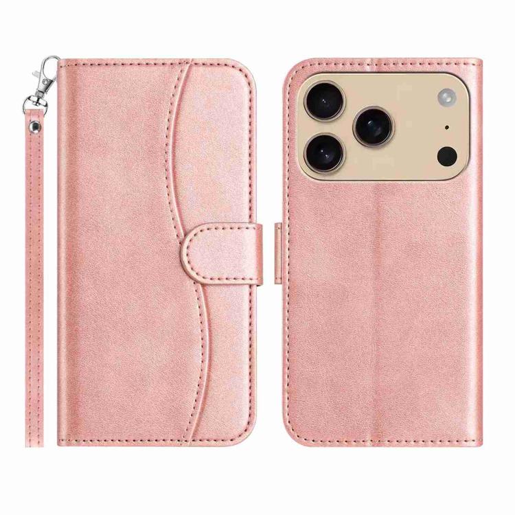 Dual-Folded S-shape Leather Phone Case