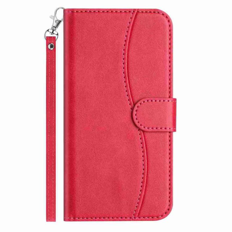 Dual-Folded S-shape Leather Phone Case