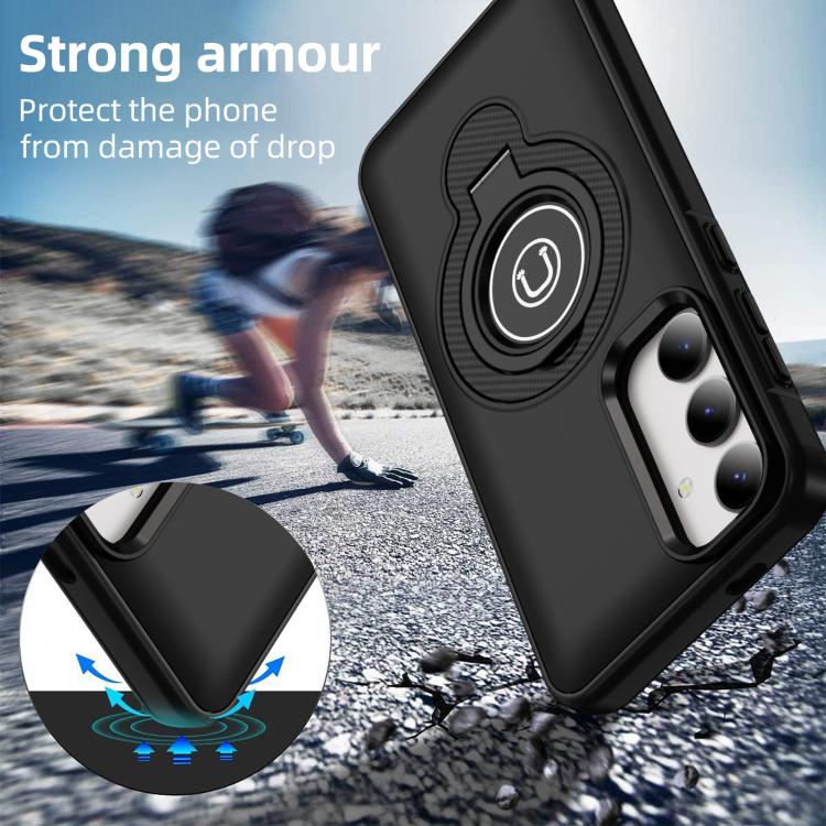 Ring Holder Magnetic Phone Case, For Samsung Galaxy S23+ 5G, For Samsung Galaxy S23 5G
