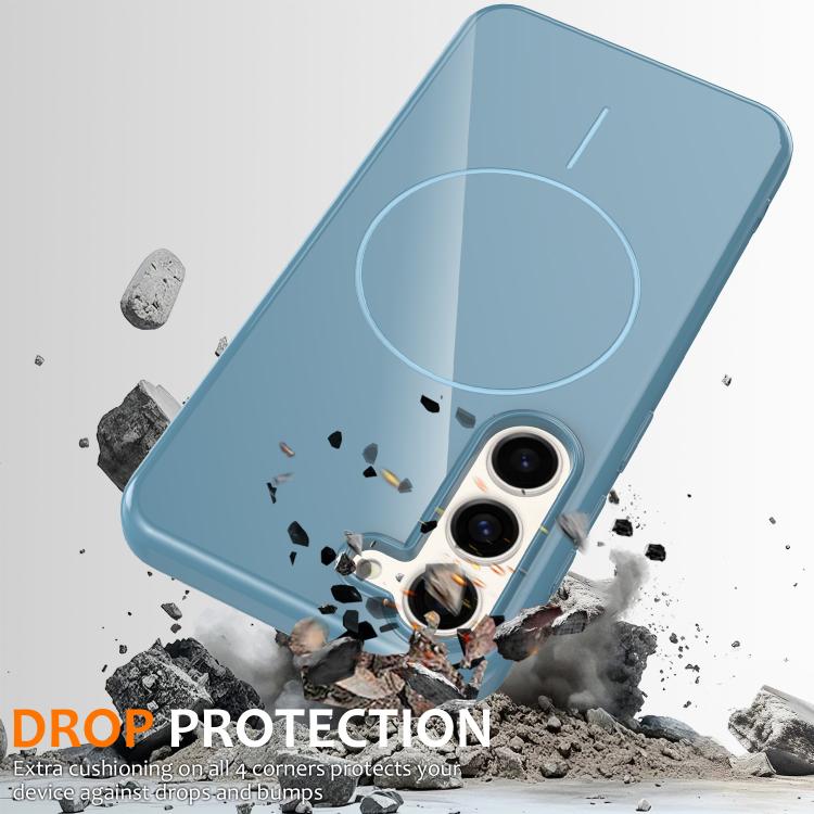 Glossy TPU Shockproof MagSafe Phone Case with Lanyard, For Samsung Galaxy S23 5G, For Samsung Galaxy S22 Ultra 5G