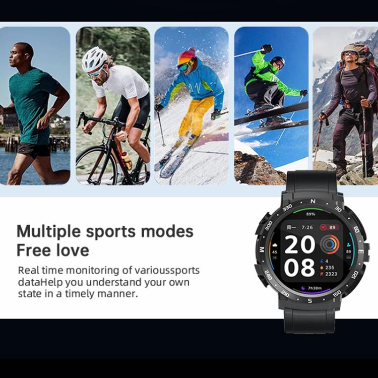 Q10 Dual-mode Bluetooth Headphones Smart Watch,1.52 inch, Support Bluetooth Call / Heart Rate, Q10