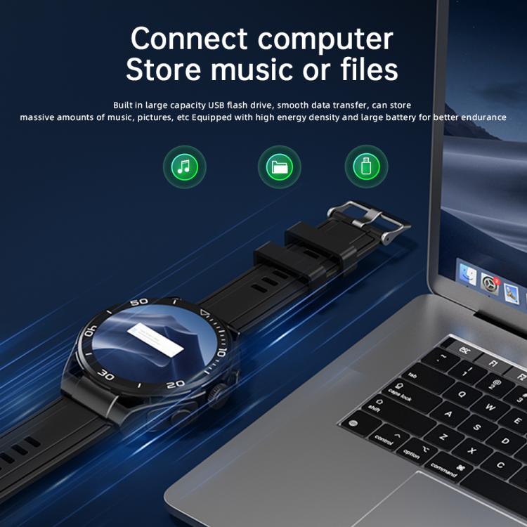 Q11 Dual-mode Bluetooth Headphones Smart Watch,1.58 inch, Support Bluetooth Call / Heart Rate, Q11