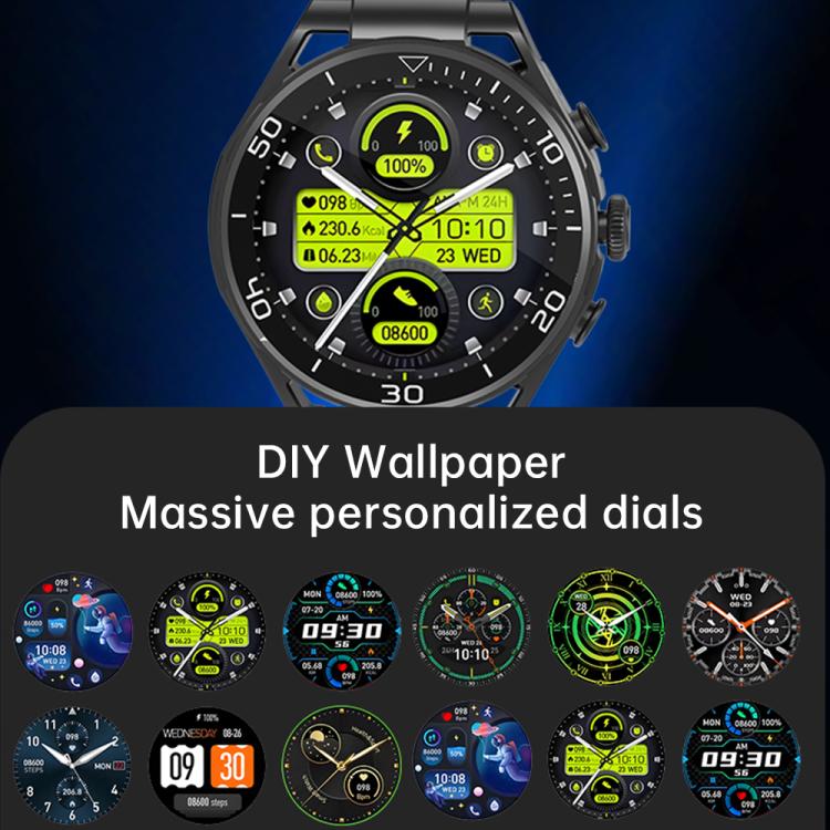 Q11 Dual-mode Bluetooth Headphones Smart Watch,1.58 inch, Support Bluetooth Call / Heart Rate, Q11