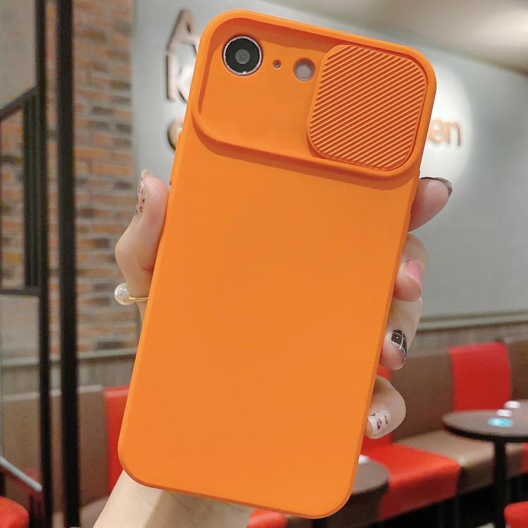 Slid Camera Shield Liquid Silicone TPU Phone Case, For iPhone 16e, For iPhone 16 Pro Max, For iPhone 16 Pro