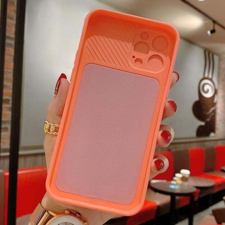 Slid Camera Shield Liquid Silicone TPU Phone Case, For iPhone 15 Pro, For iPhone 15 Plus, For iPhone 15