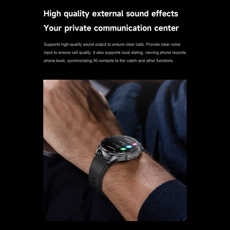 D9 1.46 inch 2 in 1 Bluetooth Earphone Smart Watch, Support Bluetooth Call / NFC / Heart Rate, D9 (Silver), D9 (Black)