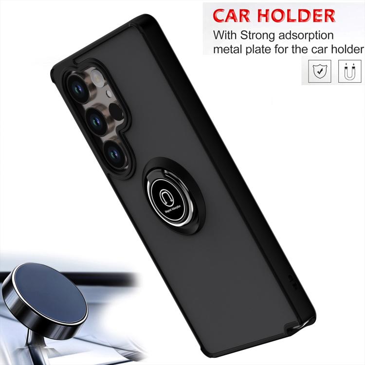 Q Shadow 1 Series TPU + PC Phone Case with Ring, For Samsung Galaxy S25 Ultra 5G, For Samsung Galaxy S24 FE 5G, For Samsung Galaxy S23 FE 5G