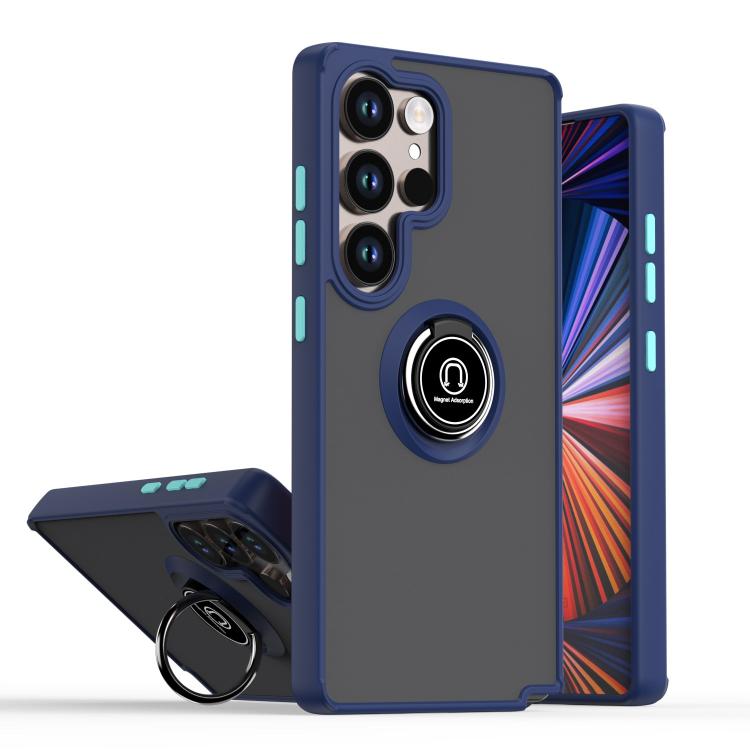 Q Shadow 1 Series TPU + PC Phone Case with Ring, For Samsung Galaxy S25 Ultra 5G, For Samsung Galaxy S24 FE 5G, For Samsung Galaxy S23 FE 5G