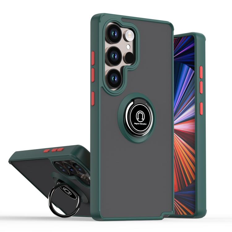 Q Shadow 1 Series TPU + PC Phone Case with Ring, For Samsung Galaxy S25 Ultra 5G, For Samsung Galaxy S24 FE 5G, For Samsung Galaxy S23 FE 5G