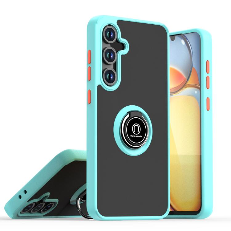 Q Shadow 1 Series TPU + PC Phone Case with Ring, For Samsung Galaxy S25 Ultra 5G, For Samsung Galaxy S24 FE 5G, For Samsung Galaxy S23 FE 5G