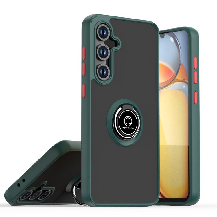 Q Shadow 1 Series TPU + PC Phone Case with Ring, For Samsung Galaxy S25 Ultra 5G, For Samsung Galaxy S24 FE 5G, For Samsung Galaxy S23 FE 5G