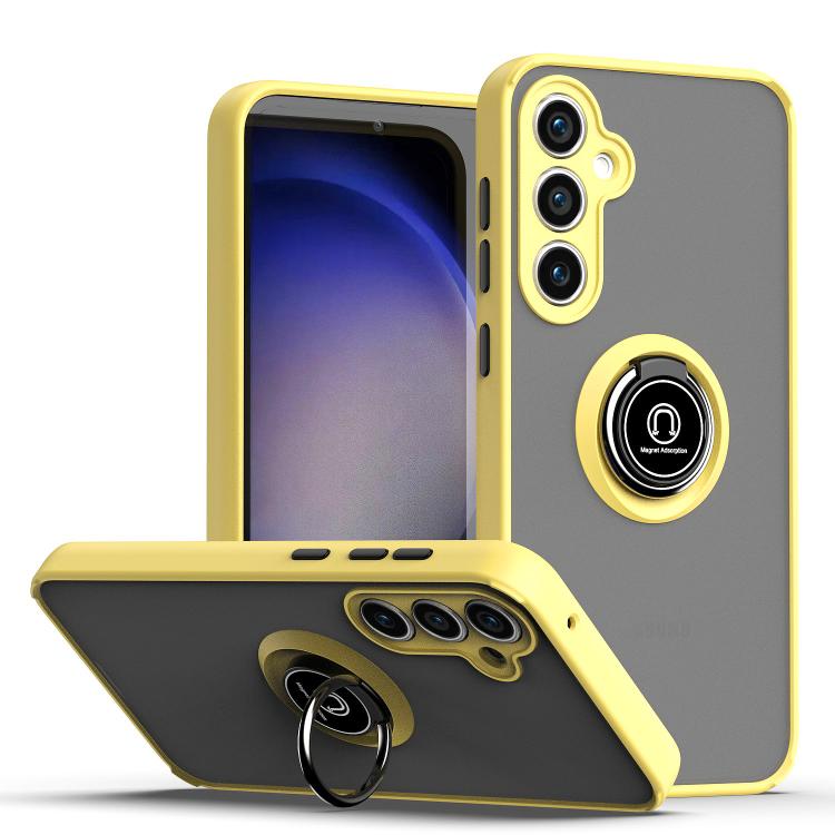 Q Shadow 1 Series TPU + PC Phone Case with Ring, For Samsung Galaxy S25 Ultra 5G, For Samsung Galaxy S24 FE 5G, For Samsung Galaxy S23 FE 5G