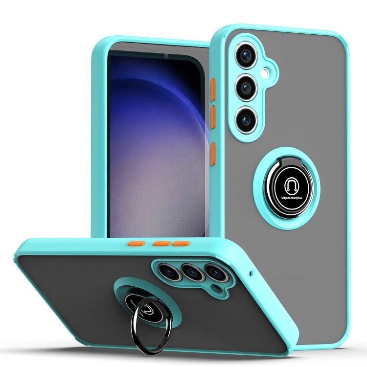 Q Shadow 1 Series TPU + PC Phone Case with Ring, For Samsung Galaxy S25 Ultra 5G, For Samsung Galaxy S24 FE 5G, For Samsung Galaxy S23 FE 5G