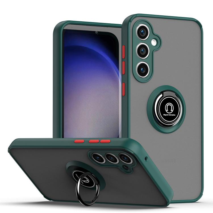 Q Shadow 1 Series TPU + PC Phone Case with Ring, For Samsung Galaxy S25 Ultra 5G, For Samsung Galaxy S24 FE 5G, For Samsung Galaxy S23 FE 5G