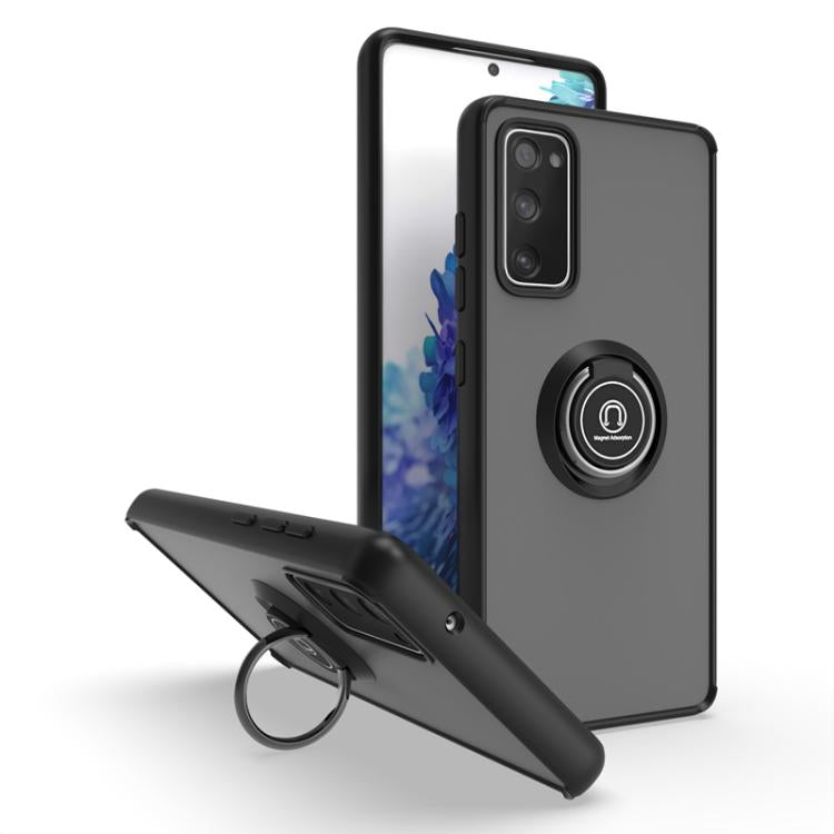 Q Shadow 1 Series TPU + PC Phone Case with Ring, For Samsung Galaxy S20 FE 5G