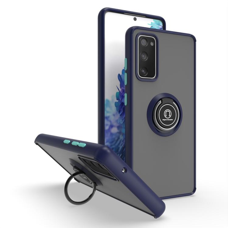 Q Shadow 1 Series TPU + PC Phone Case with Ring, For Samsung Galaxy S20 FE 5G