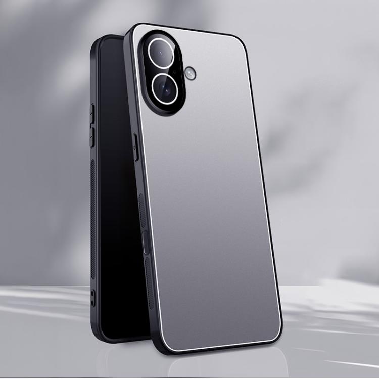 Ice Aluminum Metal Explosion-proof Frosted Phone Case, For iPhone 16e, For iPhone 16 Pro Max, For iPhone 16 Pro, For iPhone 16, For iPhone 15 Pro Max, For iPhone 15 Pro, For iPhone 15, For iPhone 14