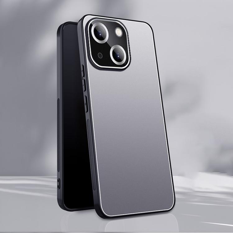 Ice Aluminum Metal Explosion-proof Frosted Phone Case, For iPhone 16e, For iPhone 16 Pro Max, For iPhone 16 Pro, For iPhone 16, For iPhone 15 Pro Max, For iPhone 15 Pro, For iPhone 15, For iPhone 14