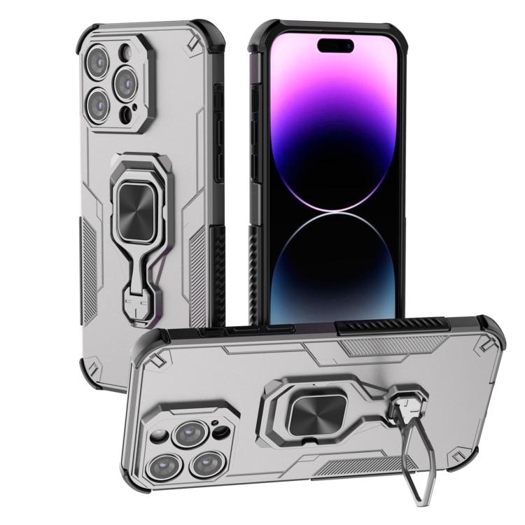 Metal Kickstand TPU Hybrid PC Phone Case