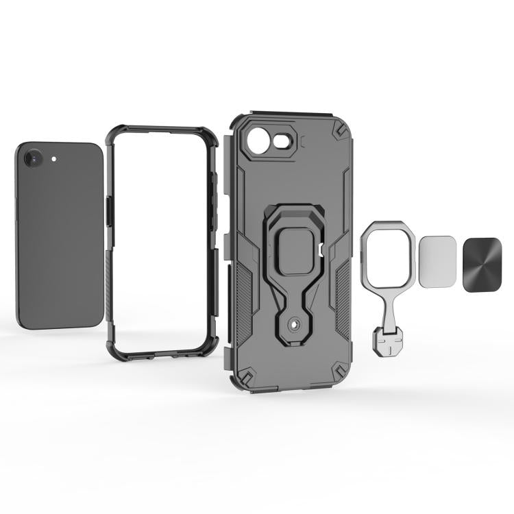 Metal Kickstand TPU Hybrid PC Phone Case