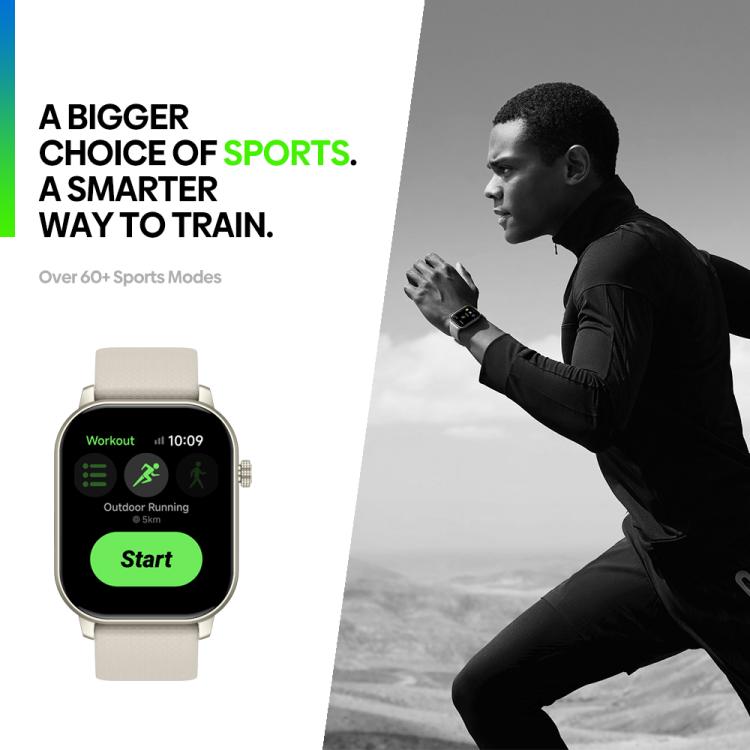 Zeblaze GTS 3 GPS 2.01 inch Screen Health & Fitness Smart Watch 3 ATM Waterproof