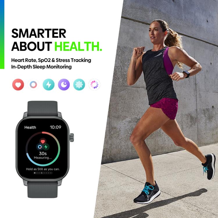 Zeblaze GTS 3 GPS 2.01 inch Screen Health & Fitness Smart Watch 3 ATM Waterproof