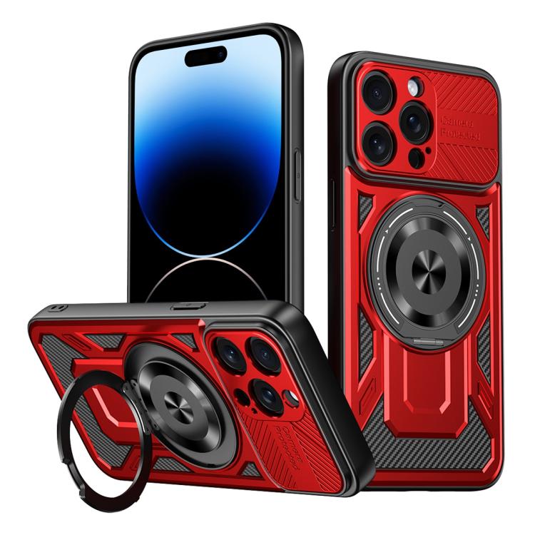 Armor Rotating Holder MagSafe Phone Case, For iPhone 14 Pro Max, For iPhone 13 Pro Max, For iPhone 13 Pro, For iPhone 13