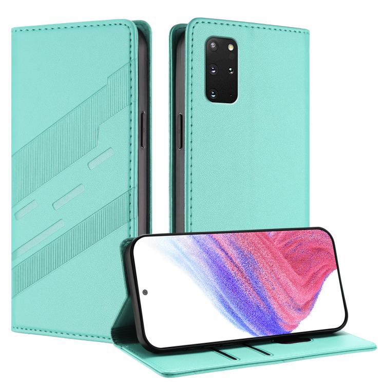 Embossed Multi-functional Wallet Retro Leather Phone Case, For Samsung Galaxy S20+