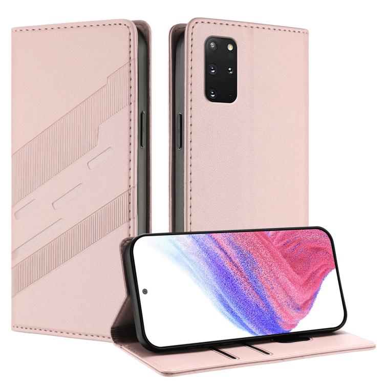 Embossed Multi-functional Wallet Retro Leather Phone Case, For Samsung Galaxy S20+