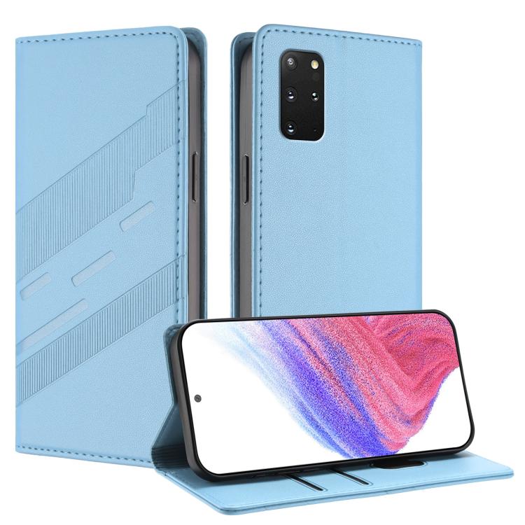 Embossed Multi-functional Wallet Retro Leather Phone Case, For Samsung Galaxy S20+