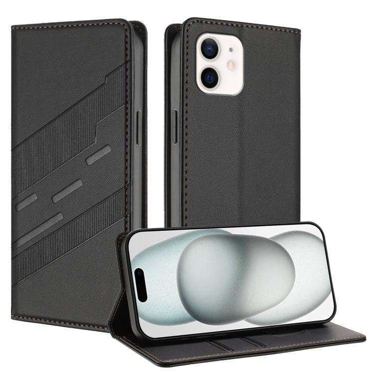 Embossed Multi-functional Wallet Retro Leather Phone Case, For iPhone 13 Pro, For iPhone 13 mini, For iPhone 12 / 12 Pro