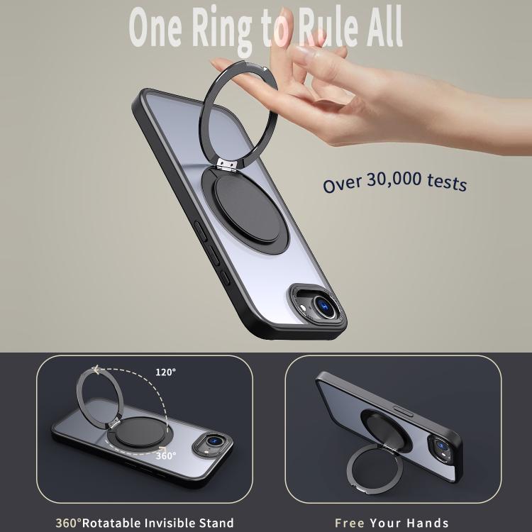 360-degree Rotating MagSafe Magnetic Holder Phone Case