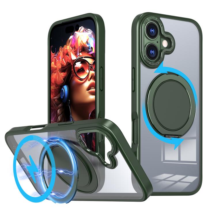 360-degree Rotating MagSafe Magnetic Holder Phone Case