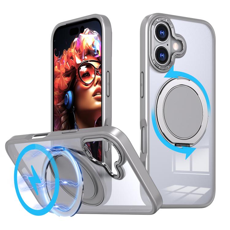 360-degree Rotating MagSafe Magnetic Holder Phone Case
