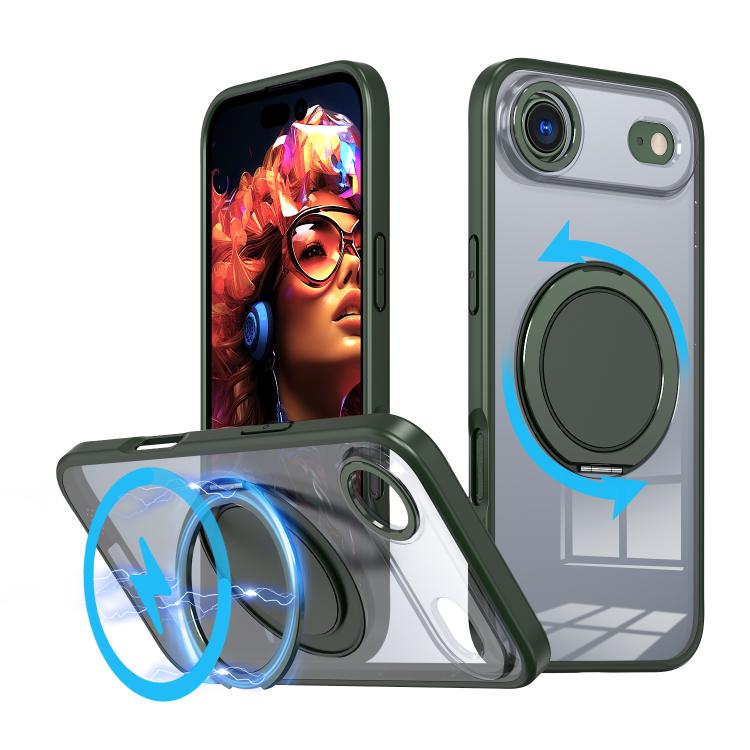 360-degree Rotating MagSafe Magnetic Holder Phone Case