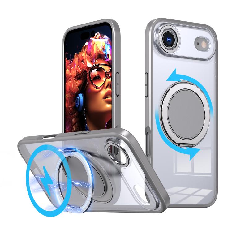 360-degree Rotating MagSafe Magnetic Holder Phone Case